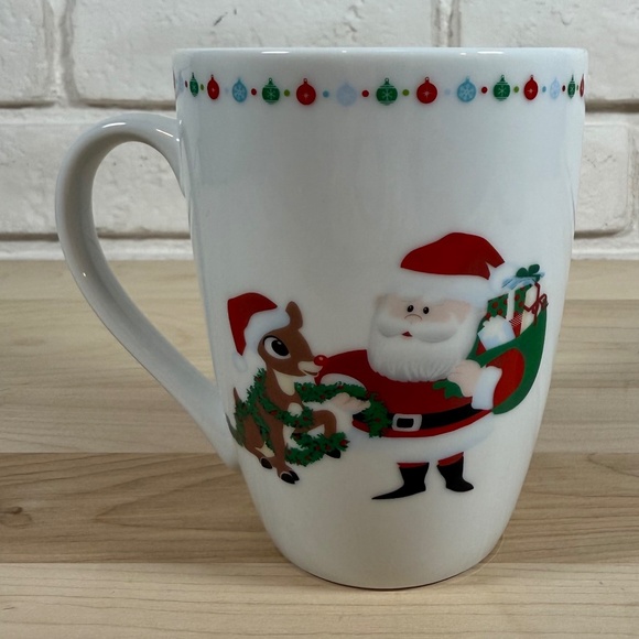 RUDOLPH THE RED-NOSED REINDEER Christmas Mug EUC - Picture 3 of 8